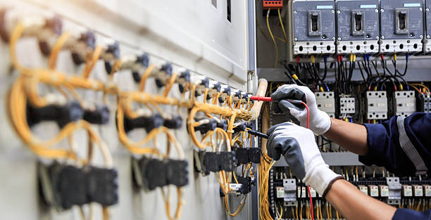 Professional Electrician technician working in Ettrick, VA